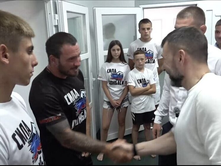 В ДНР завершился капремонт мангушского центра «Спорт для всех»