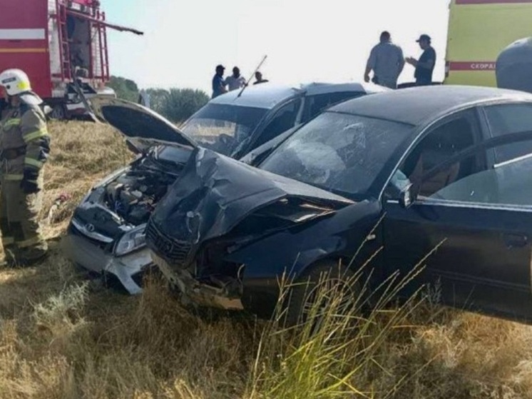 В дорожной аварии в Калмыкии пострадал человек