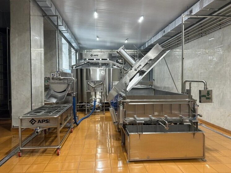 На территории Предгорья открыли сыроварню