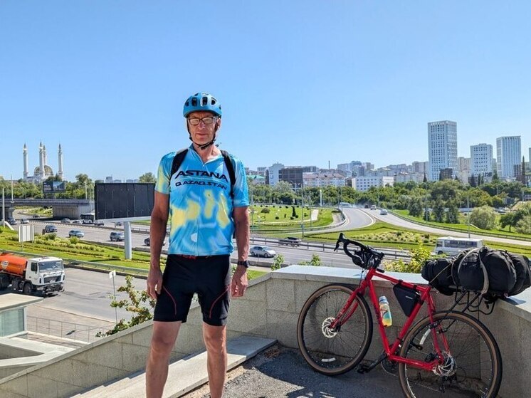 70-летний уфимец поедет в Казахстан на велосипеде