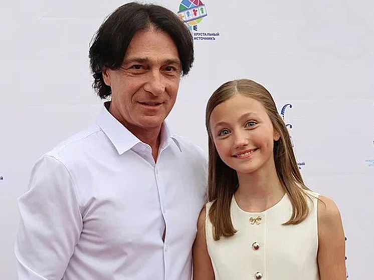 Evklid Kyurdzidis and young actress Sofia Petrova at the festival.