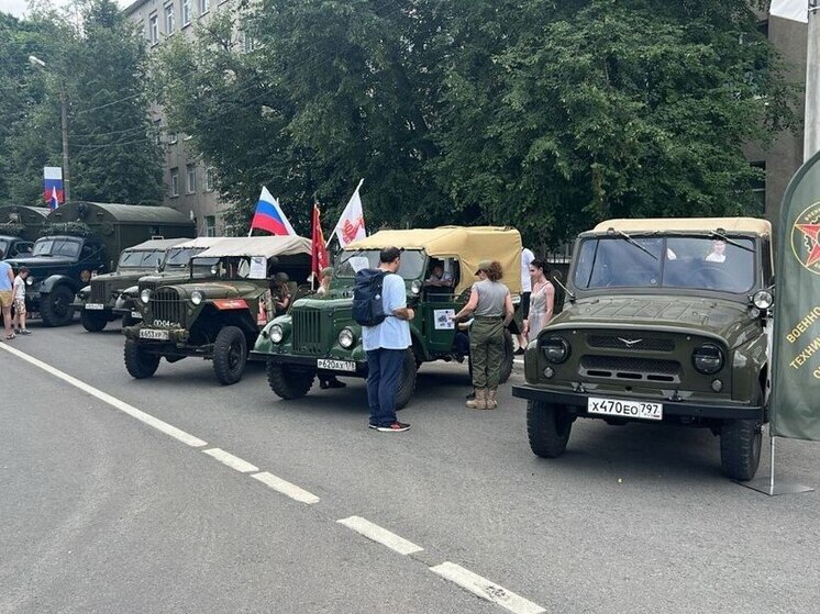Тверь встретила VII бронепробег «Дорога Мужества»