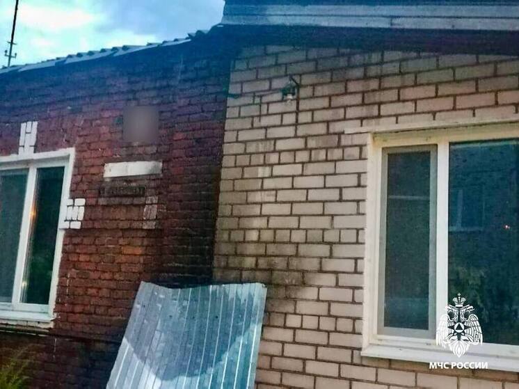 В жилой дом в Тверской области ударила молния