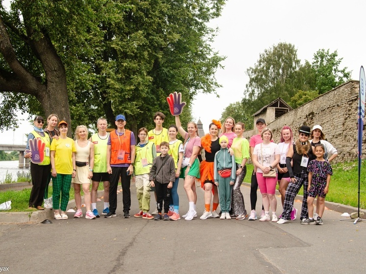 Забег "5 верст" прошел в Пскове