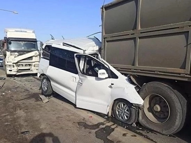 В Ростовской области в ДТП с грузовиком пострадали два человека
