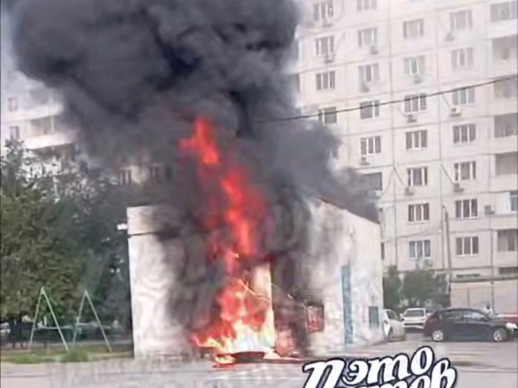 В Ростове произошел второй за день пожар в трансформаторной будке