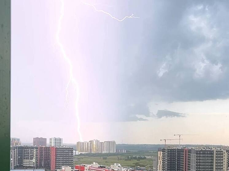 Грозы не хотят уходить из Хакасии
