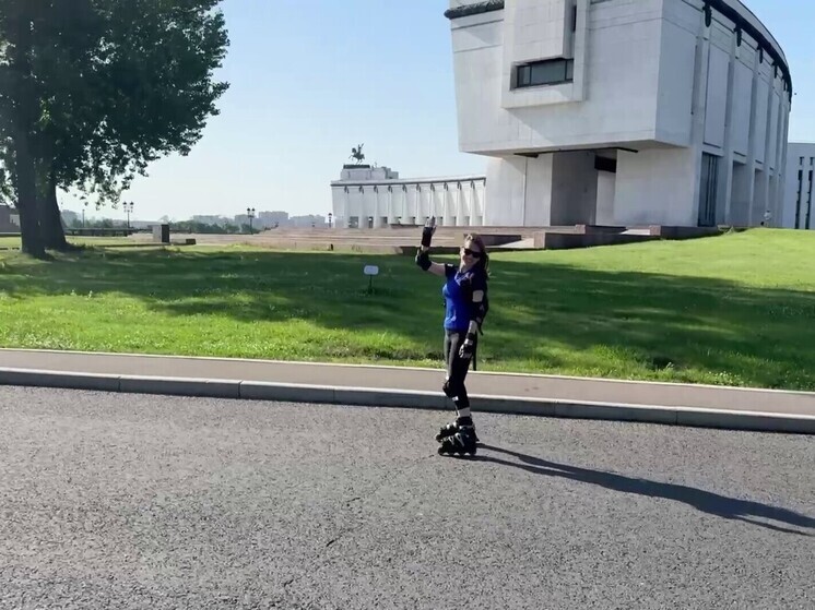 Юлия Исмагилова рассказала о наслаждении в парке Победы