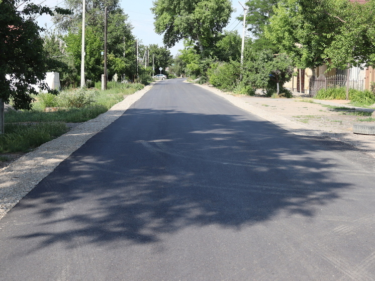 На Ставрополье  заасфальтировали гравийную дорогу в Зеленокумске