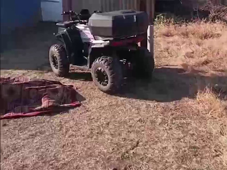 В Волгоградской области разбился насмерть водитель квадроцикла без прав