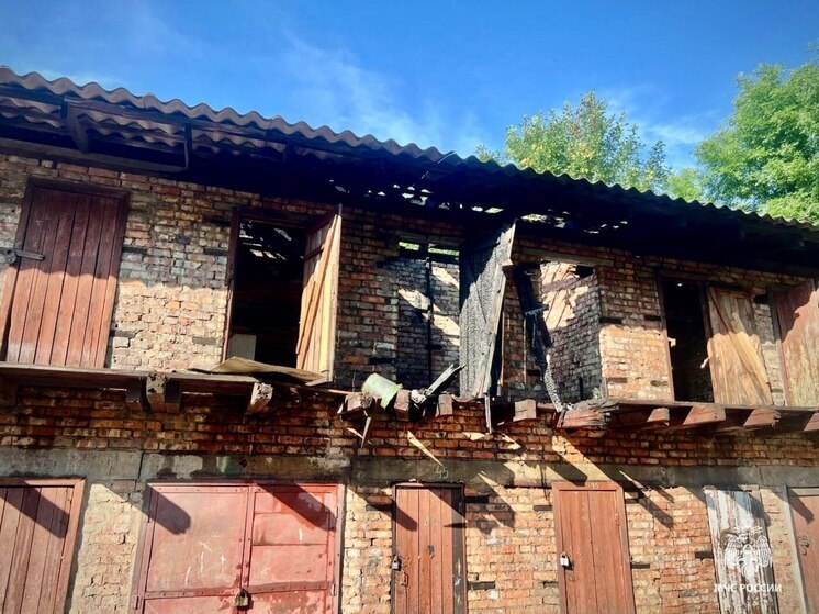 Неисправность дымовой трубы стала причиной пожара в Локнянском округе