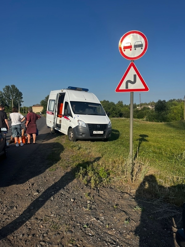 В курском поселке Черемисиново ВАЗ сбил пешехода