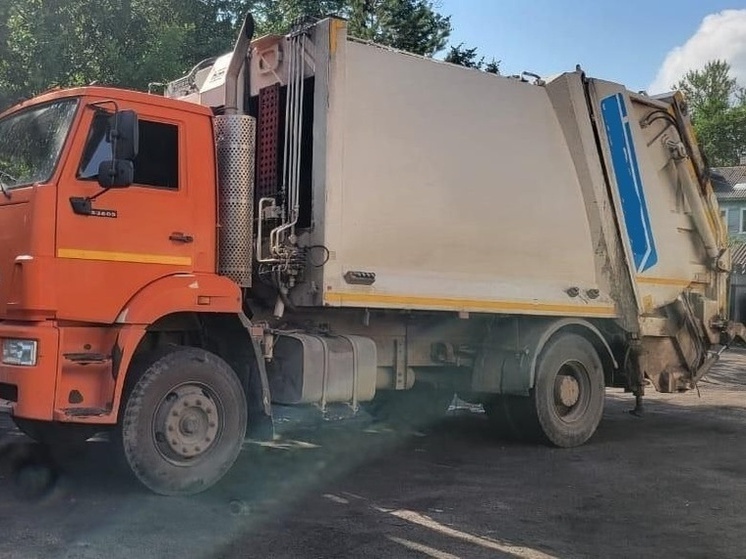 В Вологодской области мусоровоз задавил пенсионерку