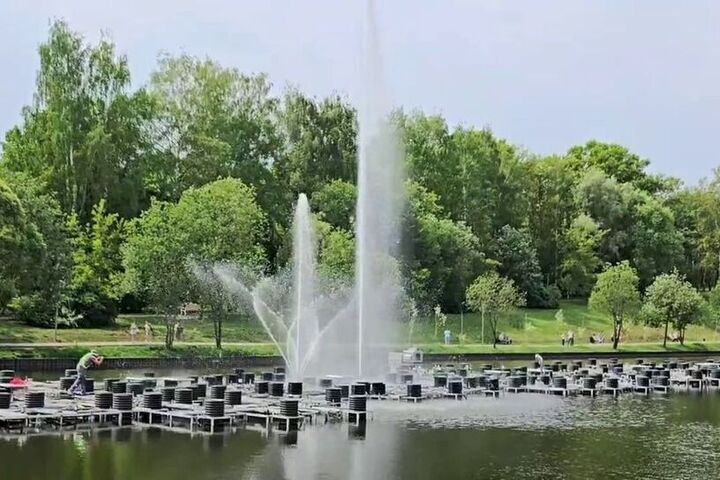 В Кирове тестируют новый фонтан, который станет украшением города