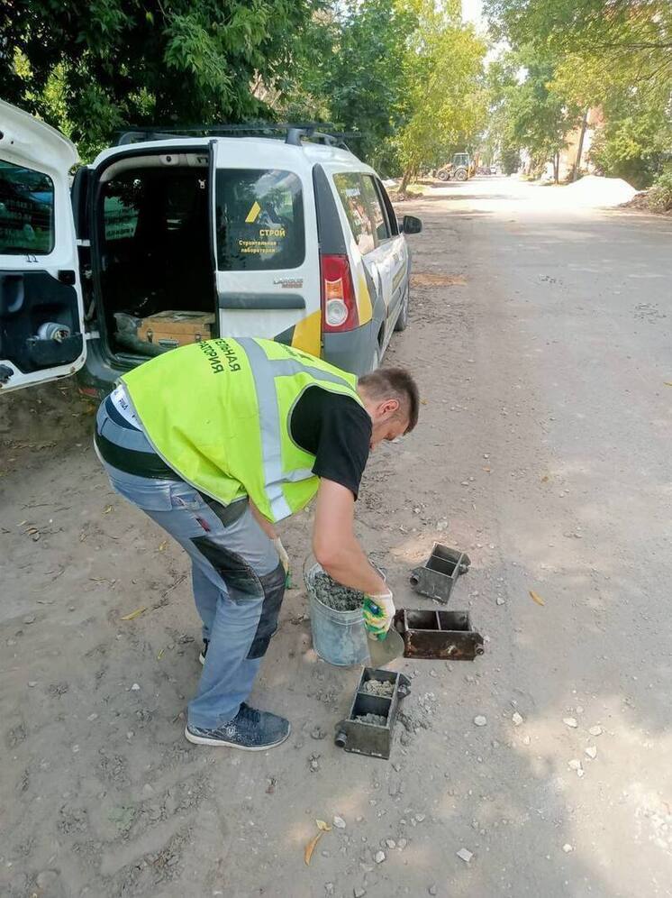 В Калуге тщательно следят за ремонтом на улице Чижевского