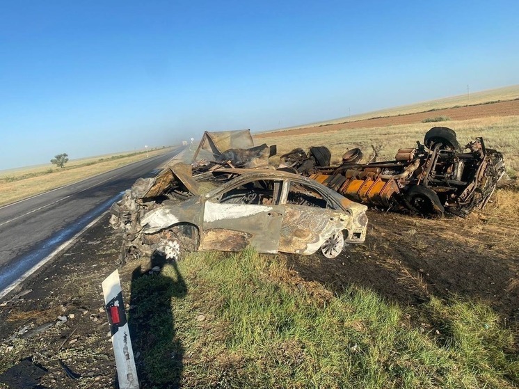 За неделю в дорожных авариях в Калмыкии погибли 2 человека