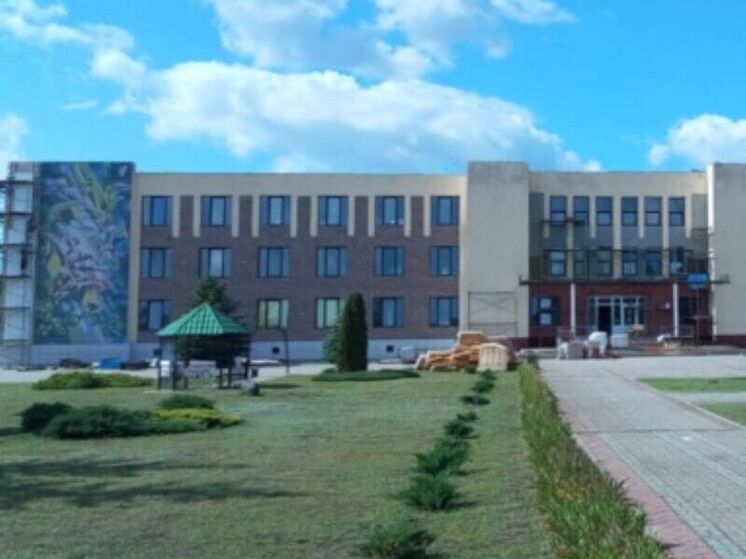 Школу белгородского села Кустовое ремонтируют за более чем 240 млн рублей