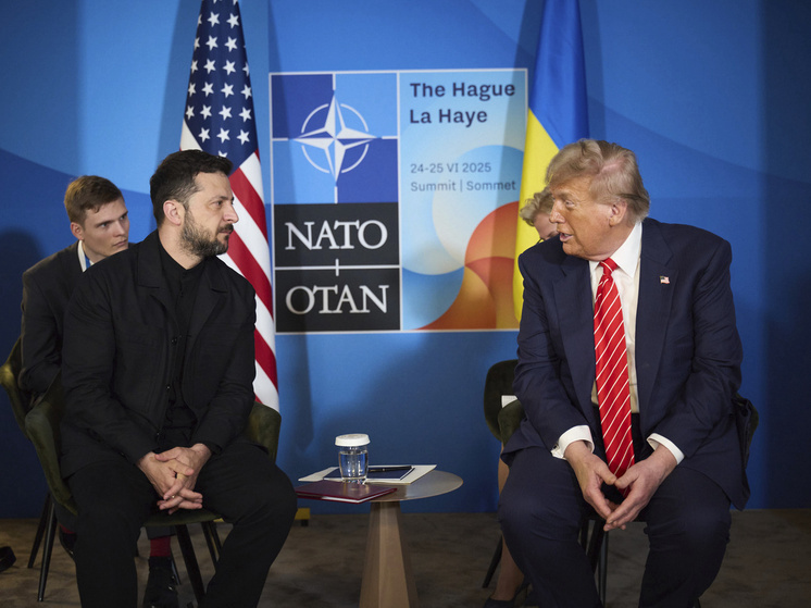 Axios: Зеленский, встречаясь с Трампом в Гааге, не выглядел как сумасшедший