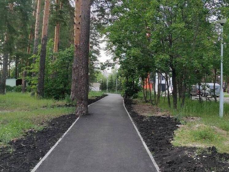 В Заречном обновили пешеходную зону по улице Конституции СССР