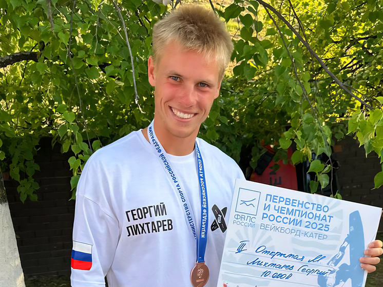 Калининградский спортсмен получил бронзу соревнований по воднолыжному спорту