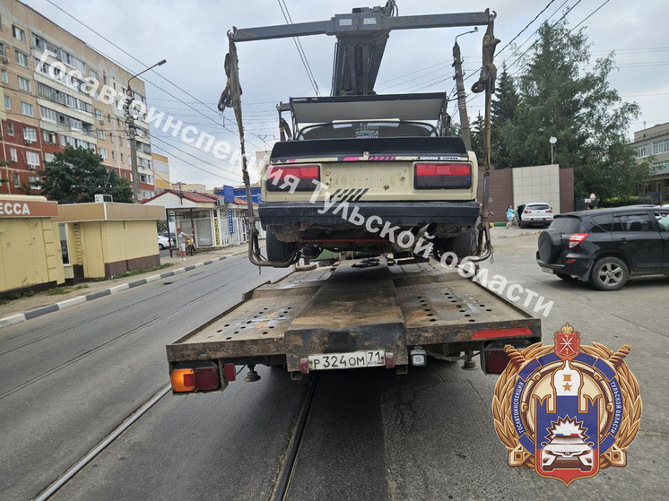 В Туле ГИБДД наказала молодого водителя ВАЗ за неоднократные нарушения