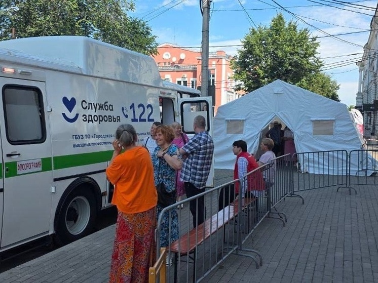 В Тверской области мобильные медицинские комплексы задействованы в диспансеризации населения