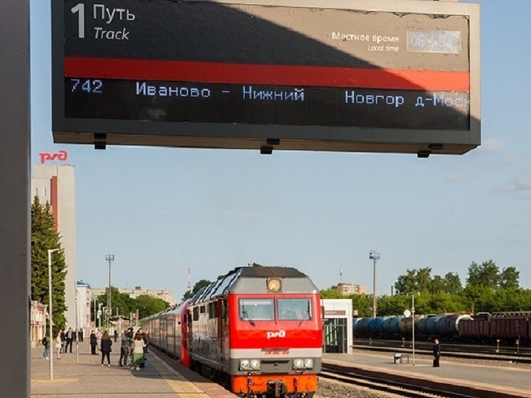 Более 43 тыс. пассажиров перевезли ивановские «Ласточки» с начала года в Нижний Новгород и обратно