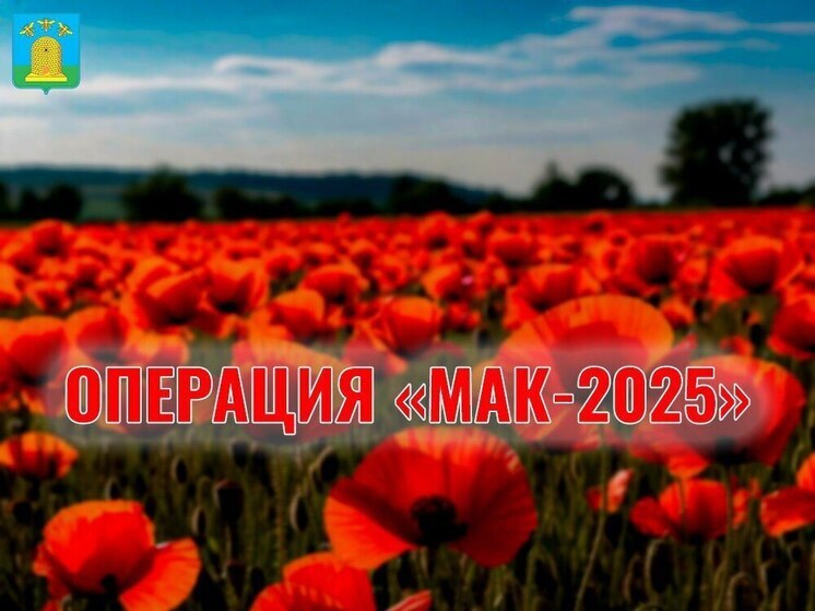 В Тамбове стартовала операция «Мак-2025»