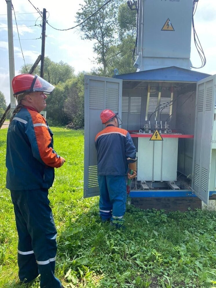 На Терентьевских дачах устранили обрыв
