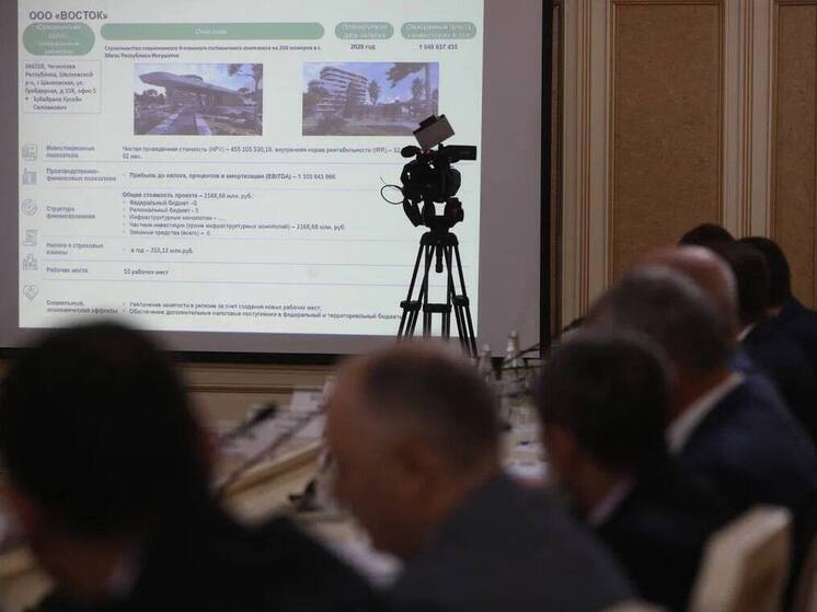 Инвестиционный совет Ингушетии одобрил три новых проекта на сумму свыше 3 млрд рублей