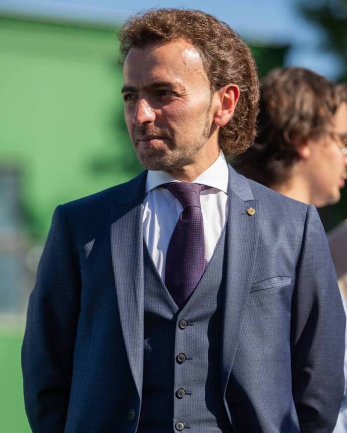 Román Babayev en el estadio del CSKA