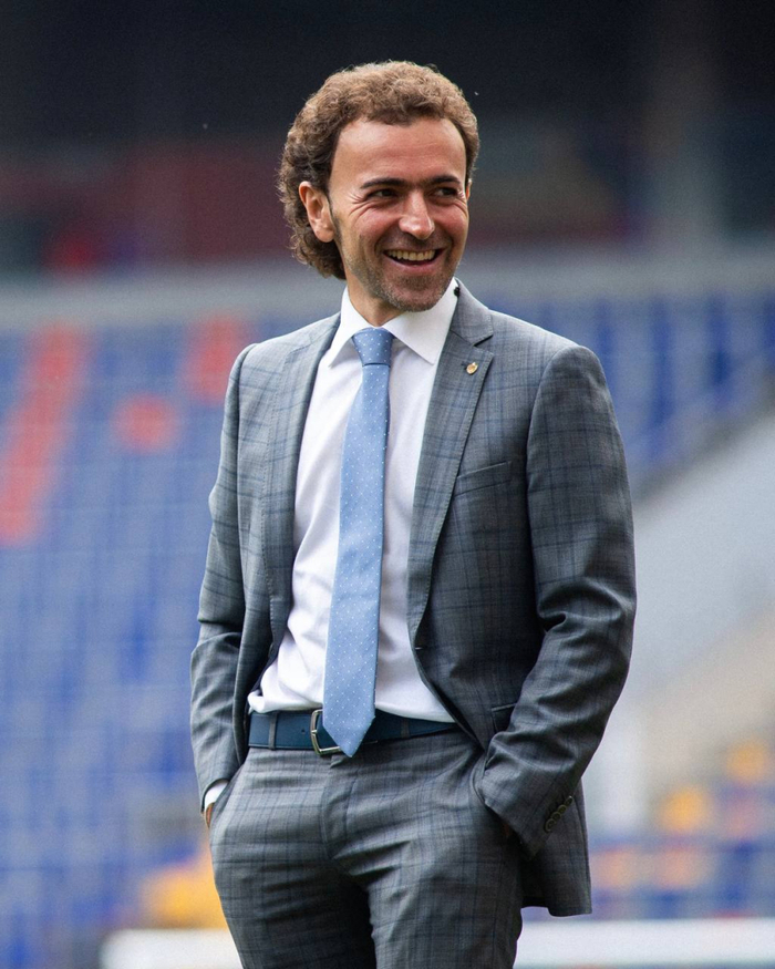 Román Babayev en el trabajo como director general del CSKA