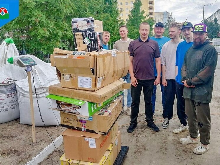 1,4 тонны макулатуры собрали жители Надыма в рамках экоакции