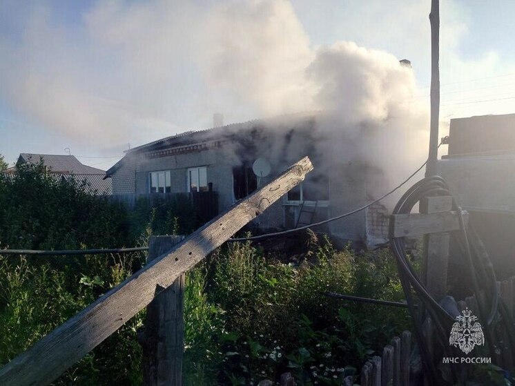 Спаслись не все: в Кизильском районе пожар в доме унес жизнь человека