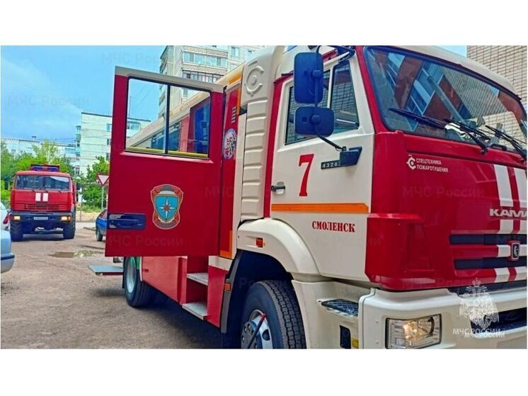 В Смоленском районе неосторожное курение привело к пожару