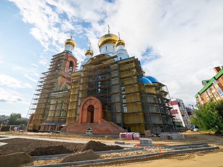 В Югре завершается строительство храма Казанской иконы Божией Матери