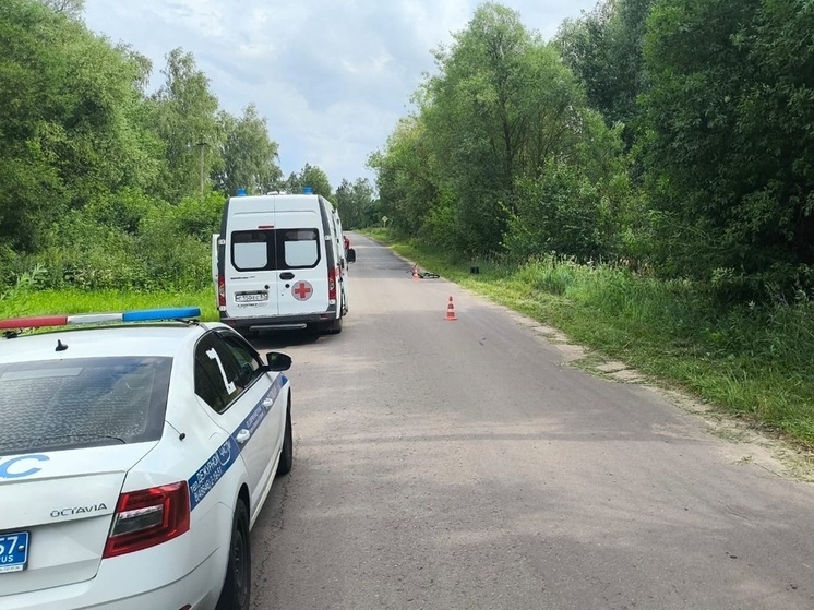Во Мценском районе машина сбила восьмилетнюю девочку на велосипеде