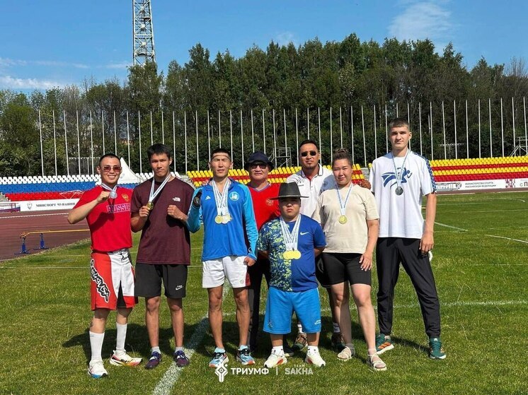 Сборная команда Саха завоевала медали на Чемпионате России по легкой атлетике