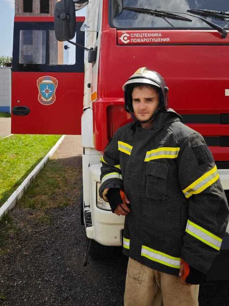 Серпухович Илья Голубенков поборется за звание лучшего добровольного пожарного Подмосковья