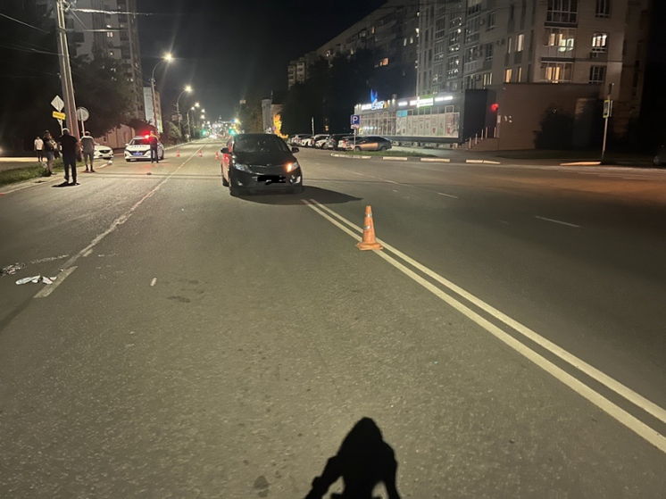 В центре Тамбова пешеход попал под колеса иномарки