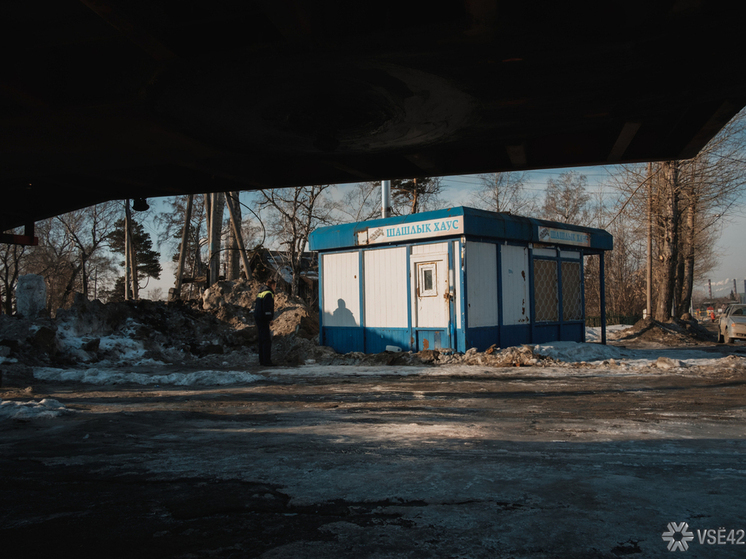 В Кемерове несколько торговых киосков попали под снос