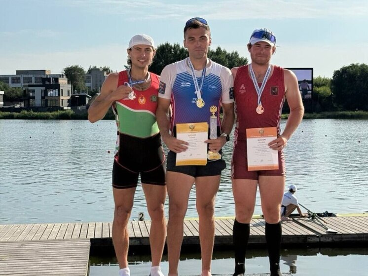 Калужские гребцы взяли четыре медали на Кубке России