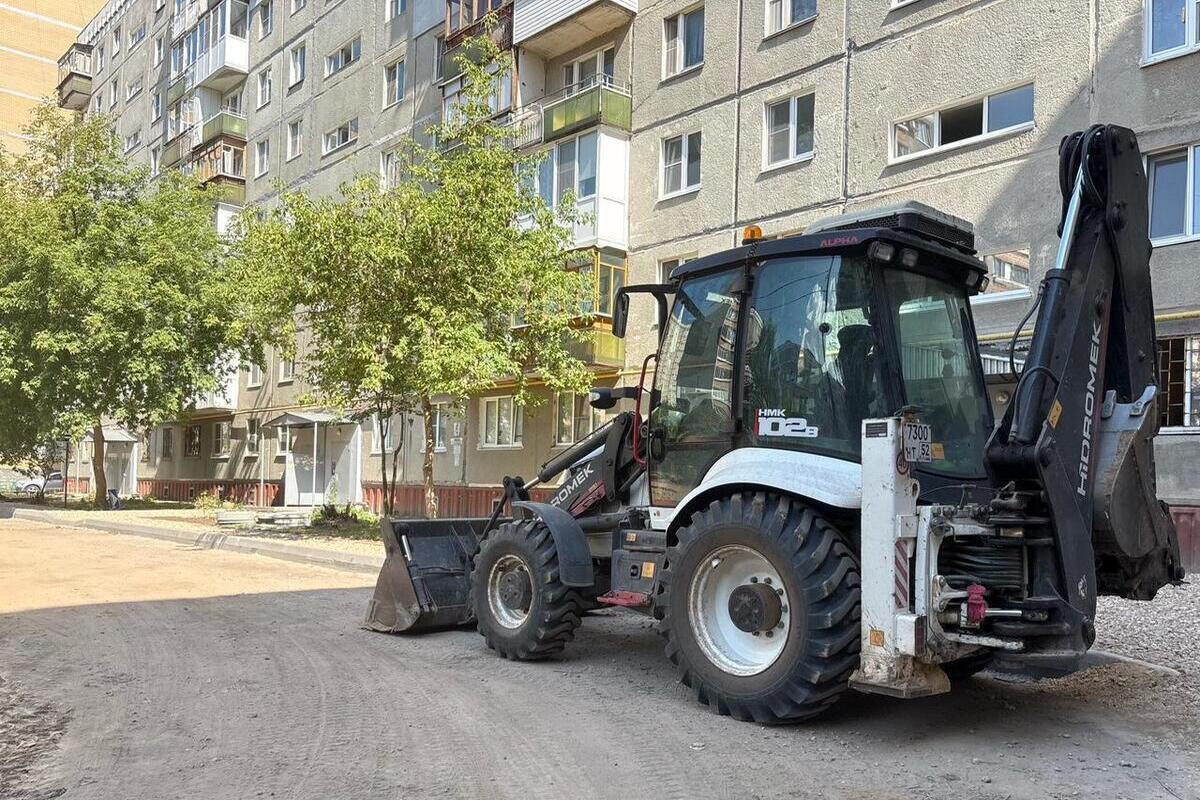 Рекордное количество дворов благоустраивают в Нижнем Новгороде