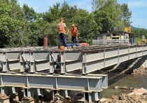 В Приморском крае в рамках нацпроекта «Инфраструктура для жизни» ведутся работы на пяти мостах трассы Артем – Находка