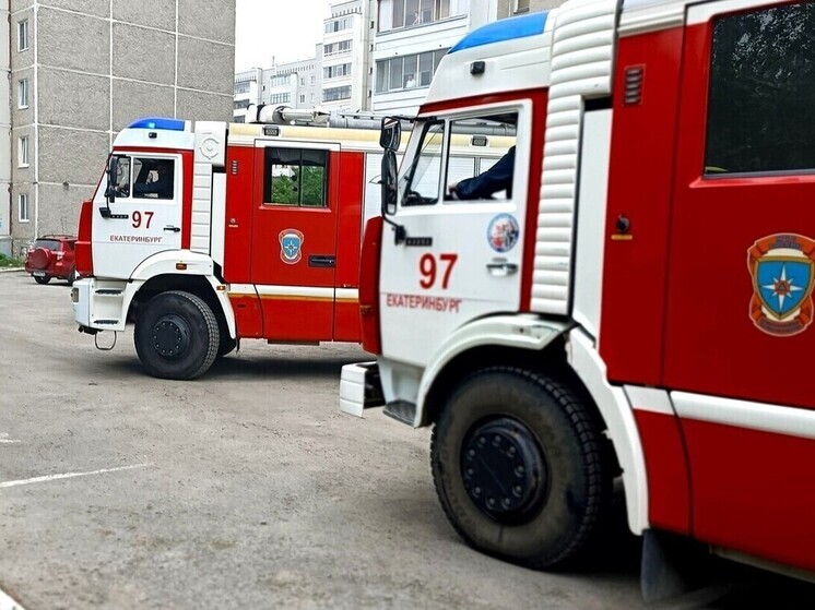 В Екатеринбурге произошел пожар на трансформаторной подстанции