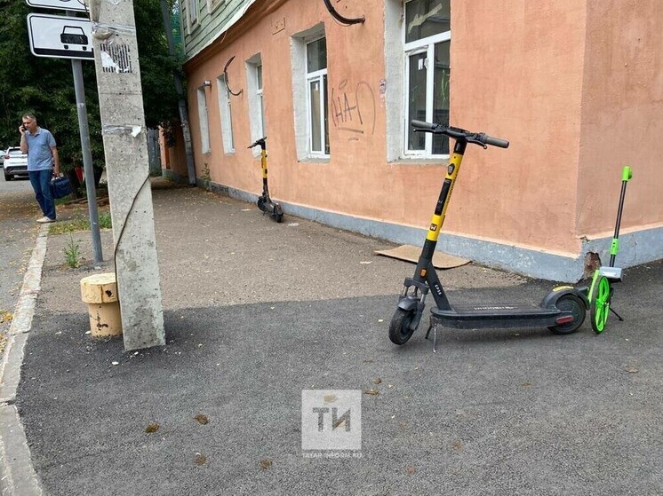 В Елабуге ввели полный запрет на прокат электросамокатов