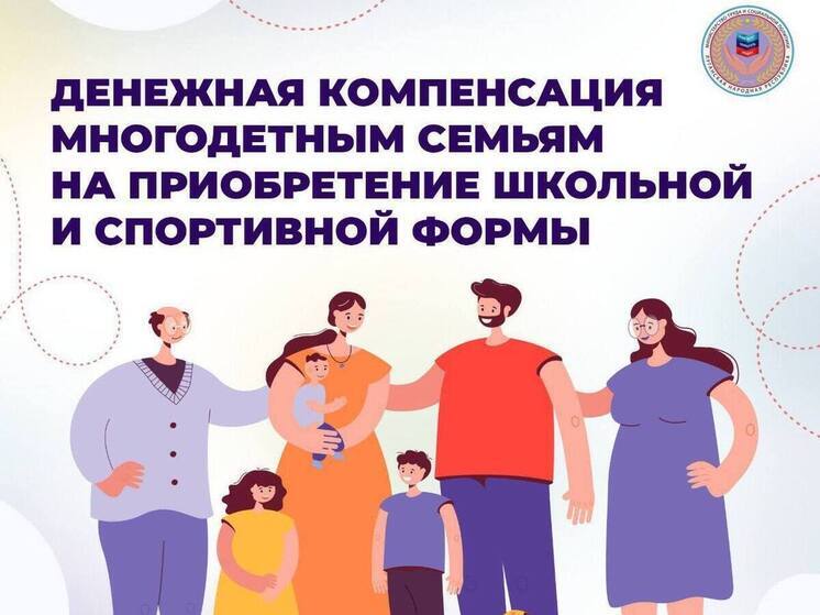 В ЛНР внедрён новый порядок социального обеспечения многодетных семей