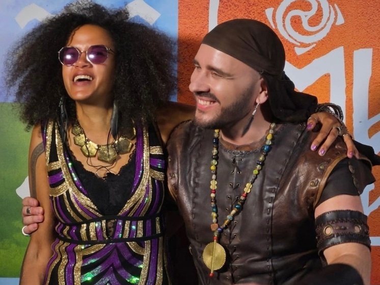  Французскую певицу Морган Джи очаровал хакасский певец Gurude