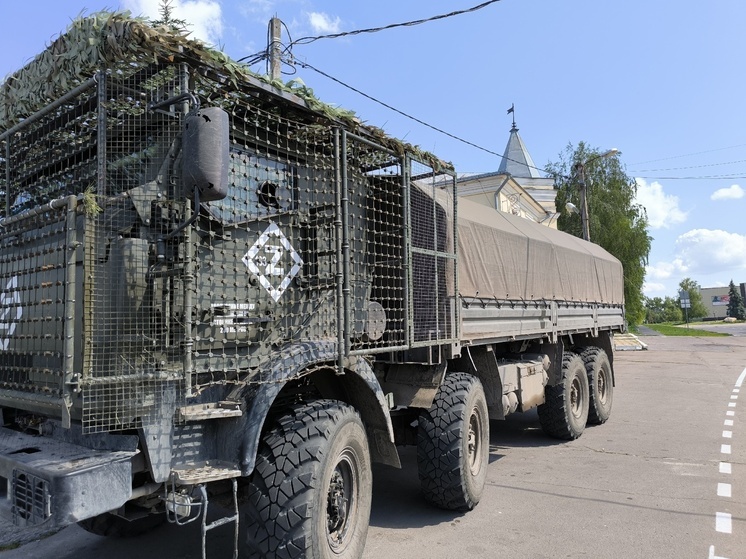 Кромской район отправил в зону СВО гуманитарный груз