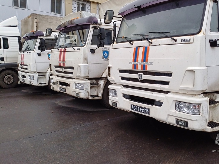 В Курскую область продолжает прибывать гуманитарная помощь